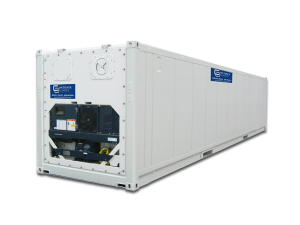 40-футовый (40'DC Ref Container)